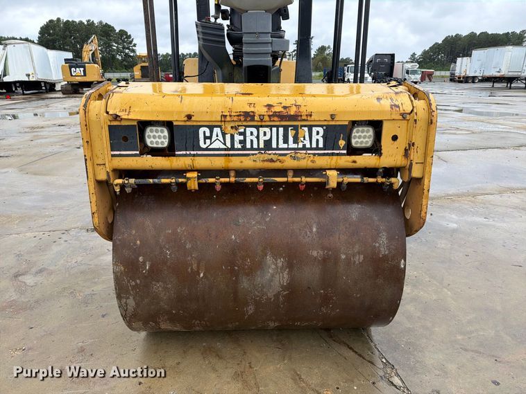 image for item YA5147 2007 Caterpillar CB-424D double drum vibratory roller