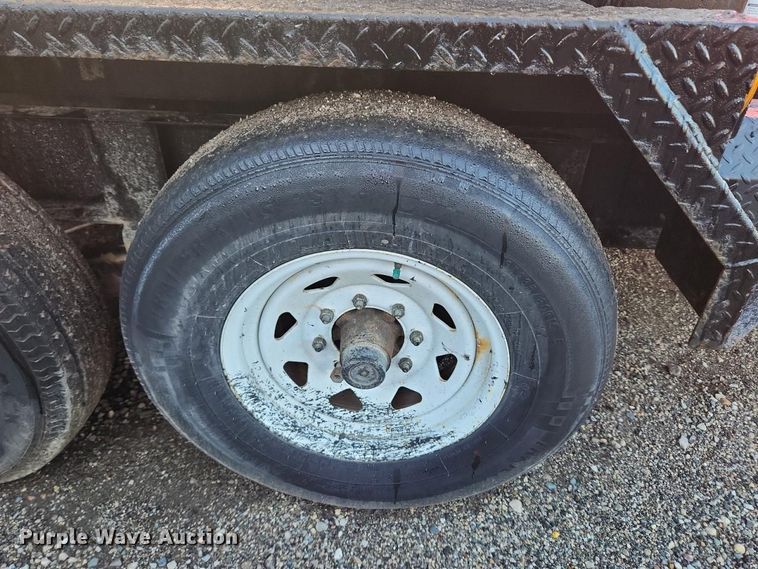 image for item YA5195 2022 KM International 8000TEDD C2M2 asphalt hot box trailer