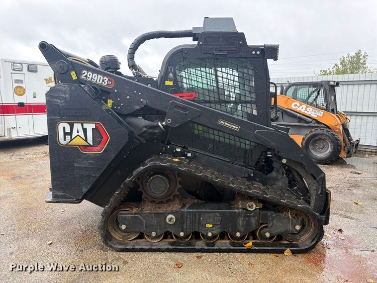 image for item YA5206 2021 Caterpillar 299D3 XE tracked skid steer loader