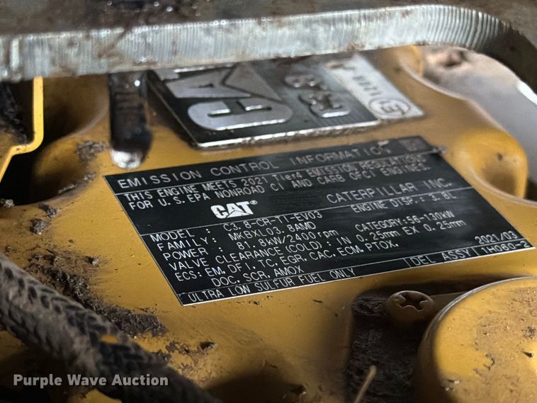 image for item YA5206 2021 Caterpillar 299D3 XE tracked skid steer loader