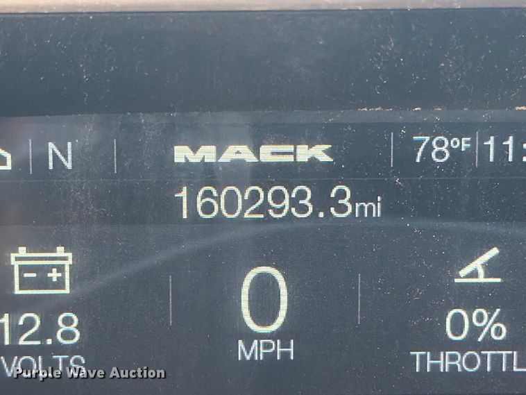 image for item YA5303 2019 Mack Granite dump truck