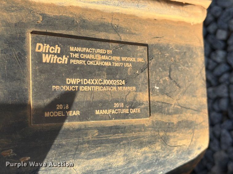 image for item YA5420 2018 Ditch Witch R300 cable plow