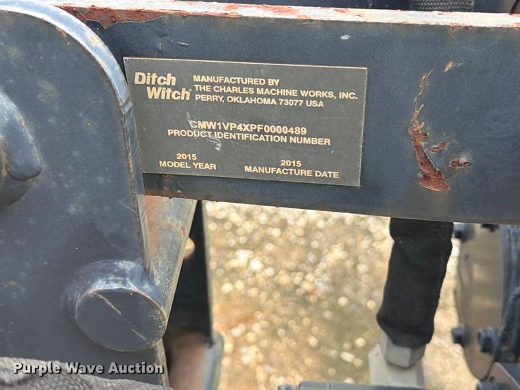 image for item YA5425 2015 Ditch Witch R300 cable plow