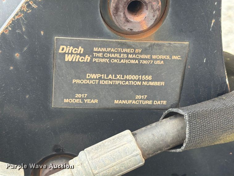 image for item YA5431 2017 Ditch Witch R300 cable plow