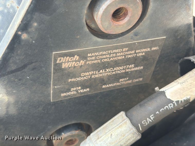 image for item YA5468 2018 Ditch Witch R300 cable plow