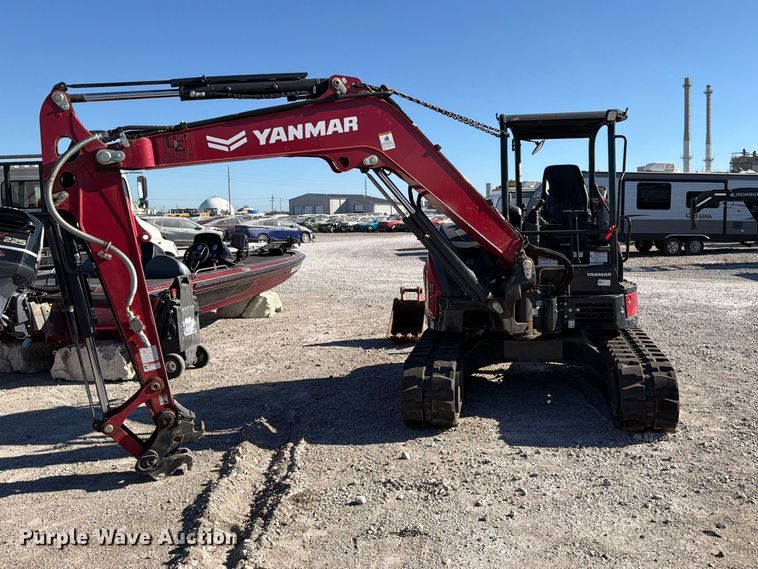 image for item YA5634 2025 Yanmar VIO55-6A mini excavator