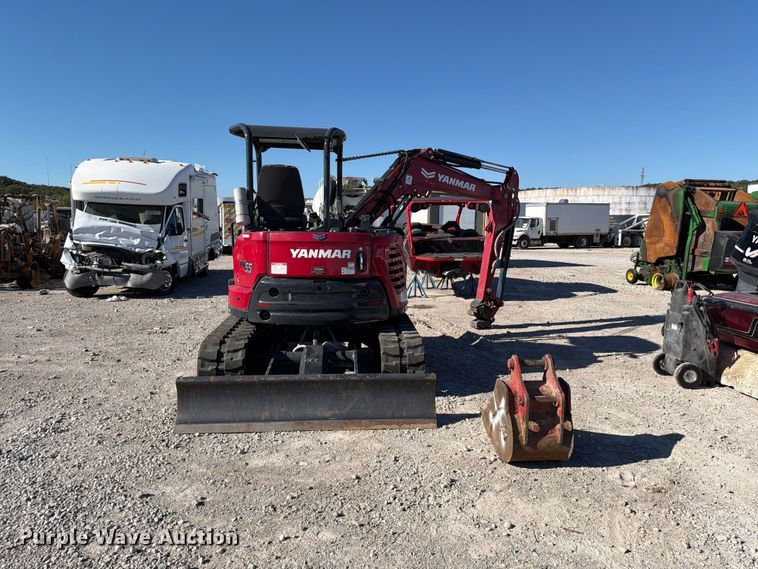 image for item YA5634 2025 Yanmar VIO55-6A mini excavator
