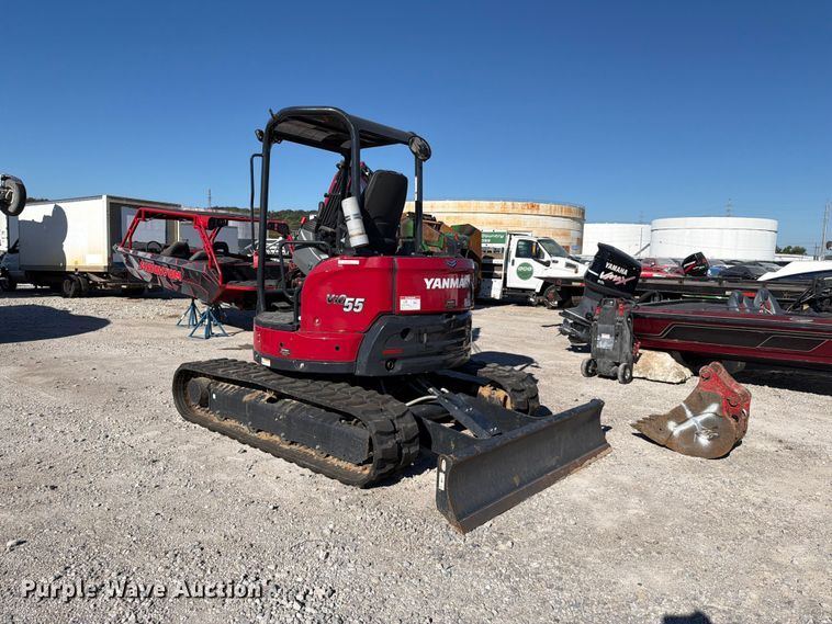 image for item YA5634 2025 Yanmar VIO55-6A mini excavator