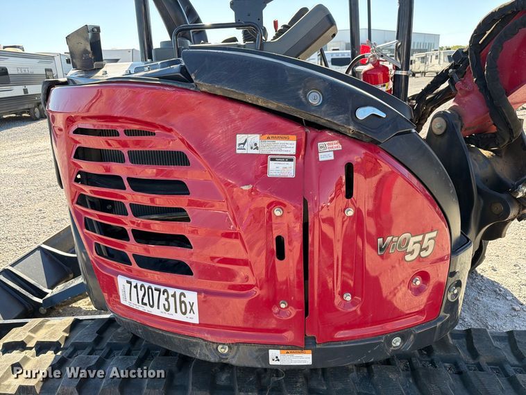 image for item YA5634 2025 Yanmar VIO55-6A mini excavator