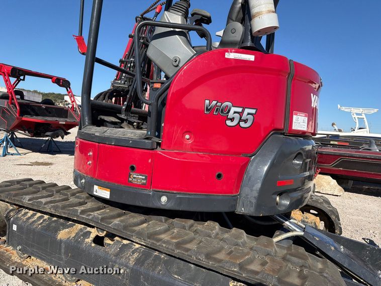 image for item YA5634 2025 Yanmar VIO55-6A mini excavator