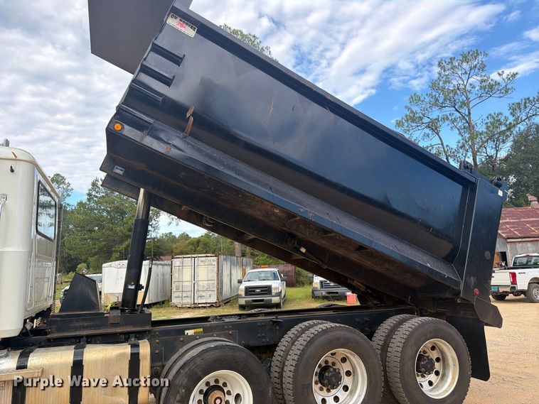 image for item ZA0836 2021 Mack Granite dump truck
