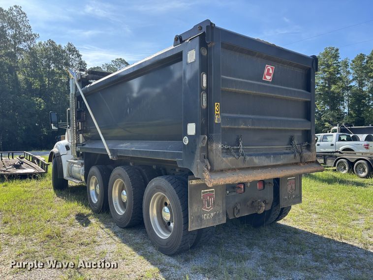 image for item ZA0837 2025 Kenworth T880 dump truck