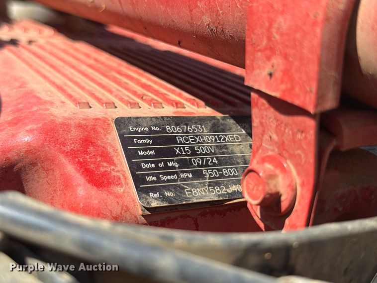 image for item ZA0838 2025 Kenworth T880 dump truck