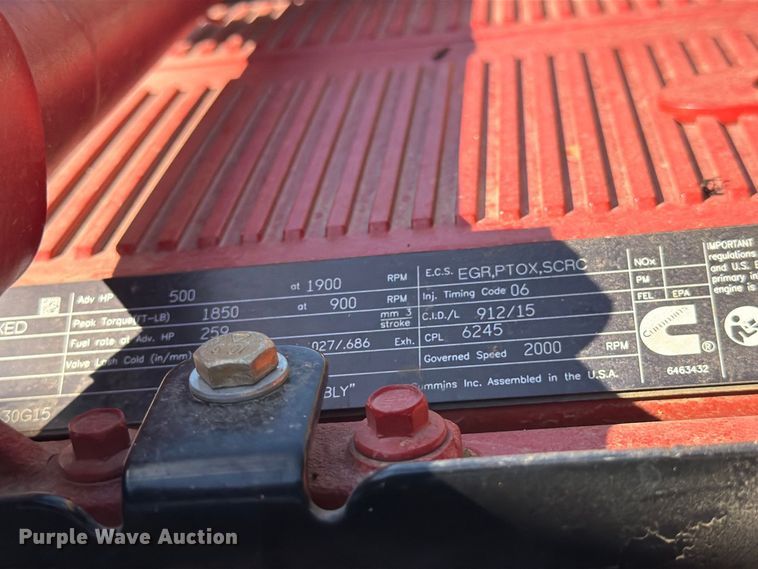 image for item ZA0842 2025 Kenworth T880 dump truck