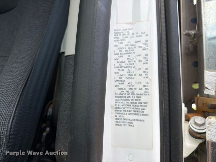 image for item ZA0844 2025 Kenworth T880 dump truck