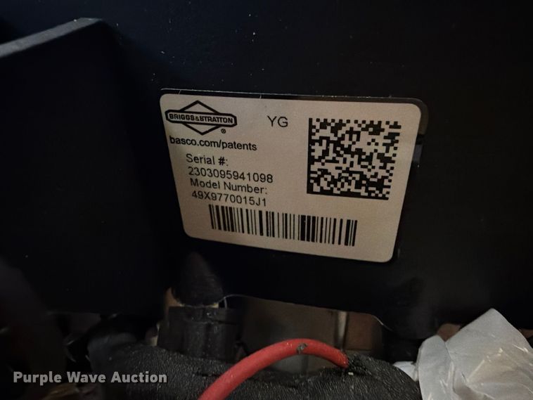 image for item 2303095941 Briggs & Stratton 49X9770015J1 Engine