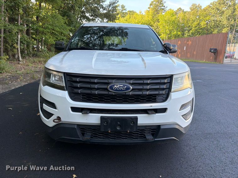 image for item DT2923 2017 Ford Explorer Police Interceptor SUV