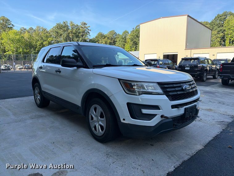 image for item DT2923 2017 Ford Explorer Police Interceptor SUV