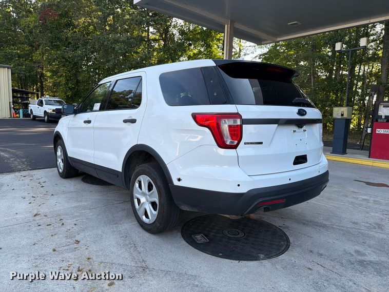 image for item DT2923 2017 Ford Explorer Police Interceptor SUV
