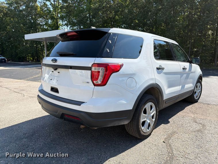 image for item DT2926 2019 Ford Explorer Police Interceptor SUV