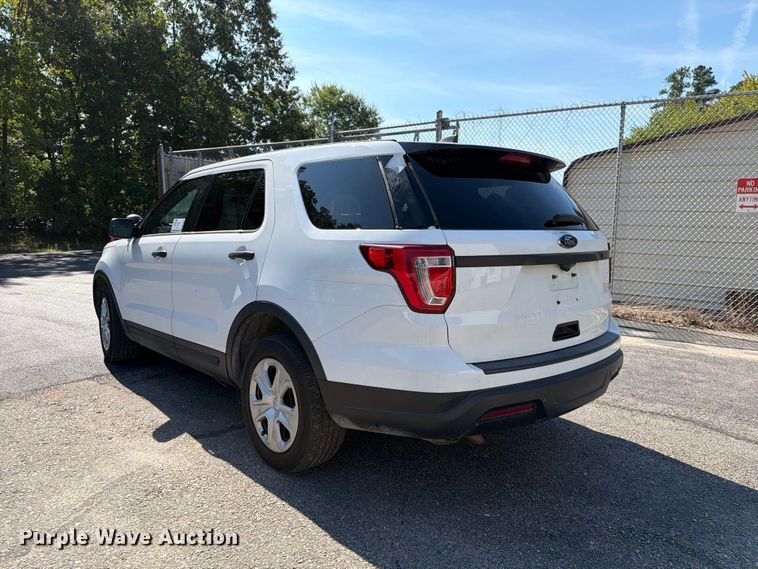 image for item DT2926 2019 Ford Explorer Police Interceptor SUV