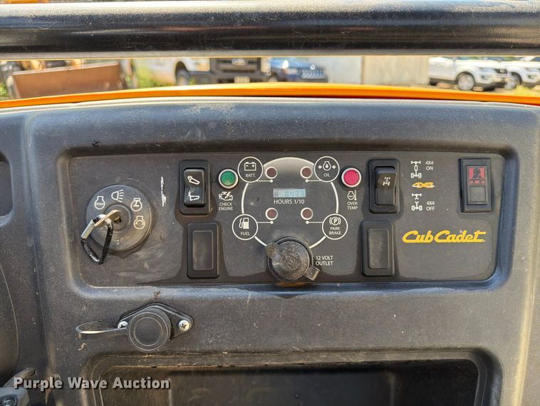 image for item DT2929 2019 Cub Cadet Volunteer utility vehicle