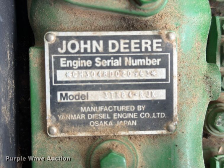 image for item DT2943 1990 John Deere 870 tractor