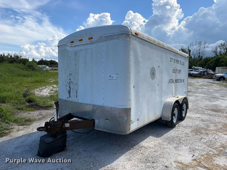 2002 Haulmark K714BT-WT enclosed cargo trailer