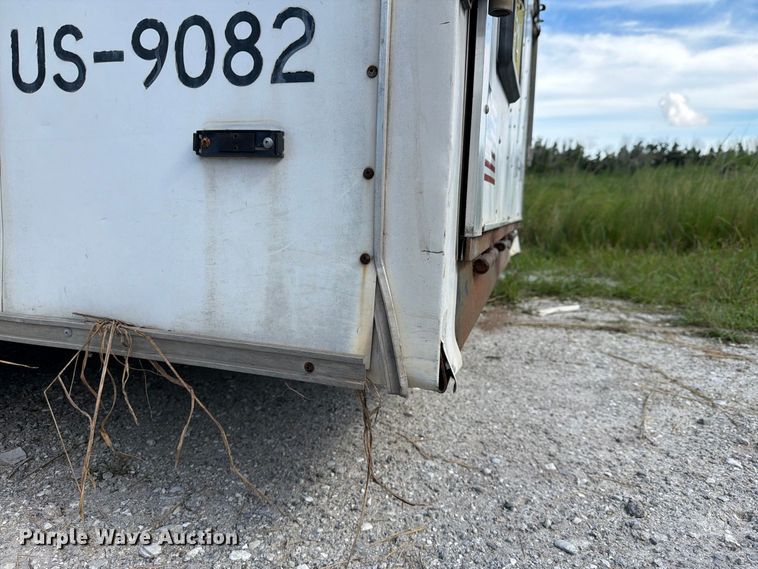 image for item DV7352 2002 Haulmark K714BT-WT enclosed cargo trailer