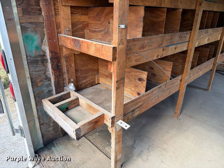 image for item DV7352 2002 Haulmark K714BT-WT enclosed cargo trailer