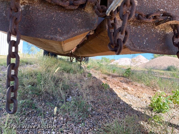 image for item DV8734 1987 Ranch Manufacturing bottom dump trailer