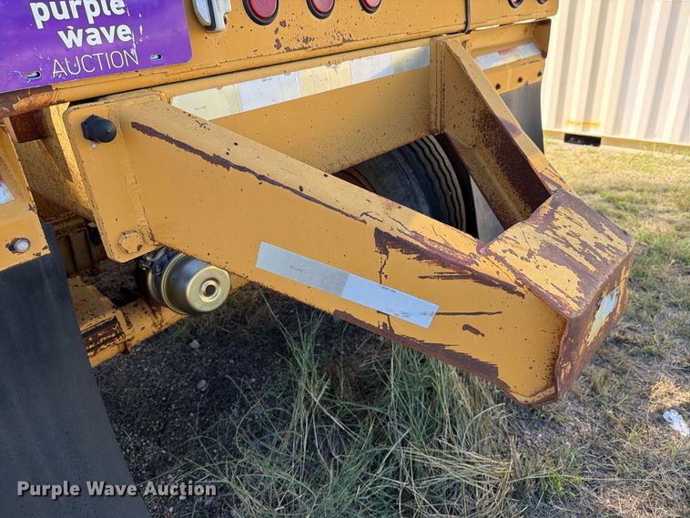 image for item DV8734 1987 Ranch Manufacturing bottom dump trailer