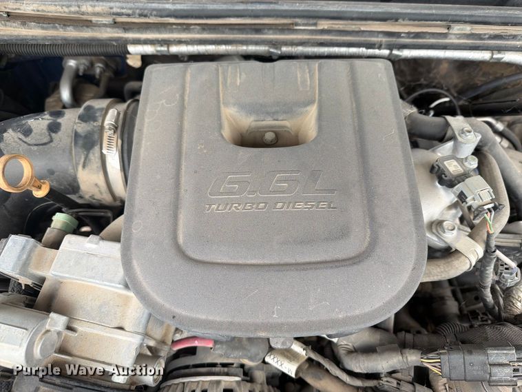 image for item DY3453 2012 Chevrolet Silverado 3500HD Ext. Cab utility bed pickup truck