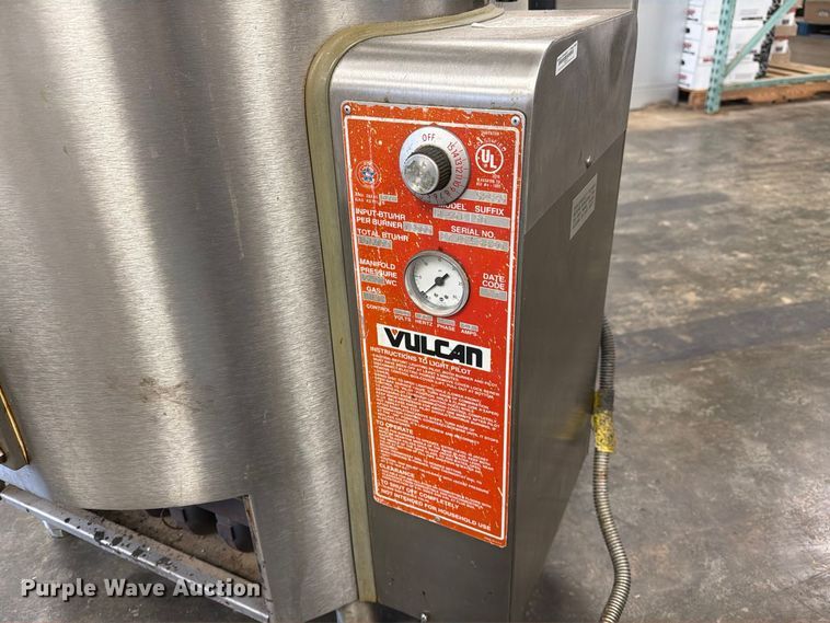 image for item DZ4907 1996 Vulcan GL40E Steam kettle