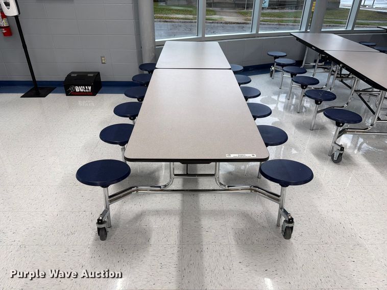 image for item DZ4915 (2) cafeteria tables