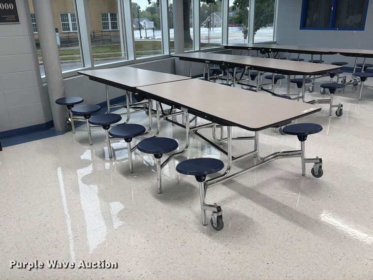 image for item DZ4915 (2) cafeteria tables