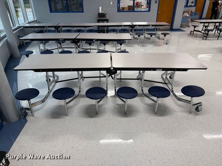 image for item DZ4915 (2) cafeteria tables
