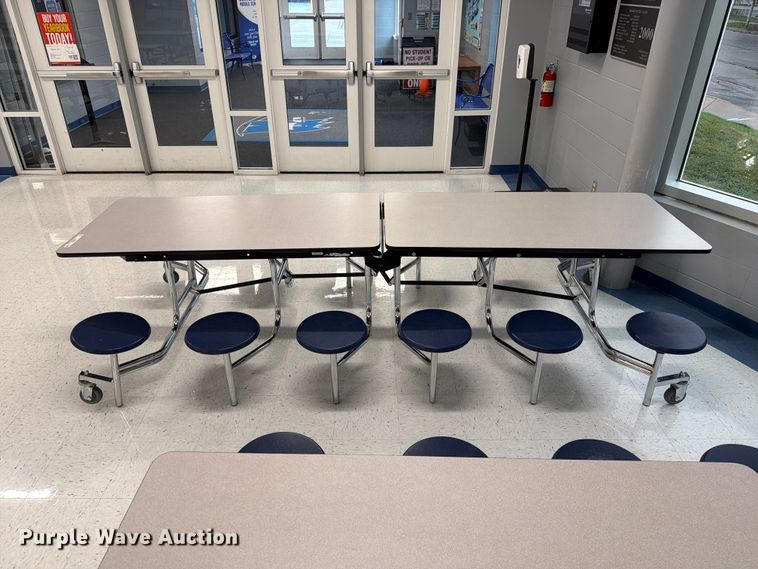 image for item DZ4915 (2) cafeteria tables