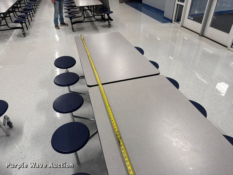 image for item DZ4915 (2) cafeteria tables