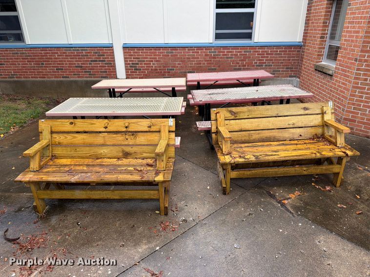 image for item DZ4919 Picnic tables and benches