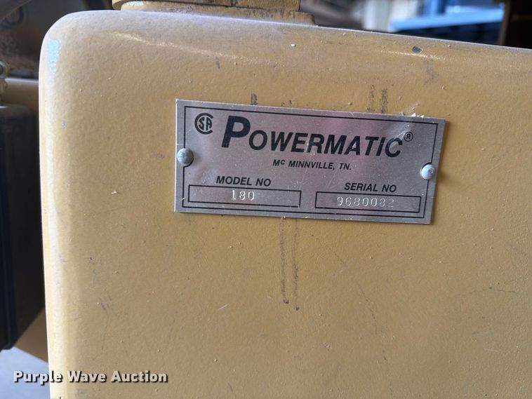 image for item EI7685 Powermatic 130 wood planer