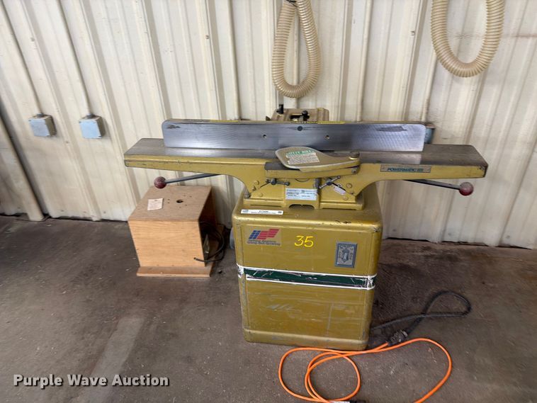 image for item EI7686 Powermatic 50 wood jointer