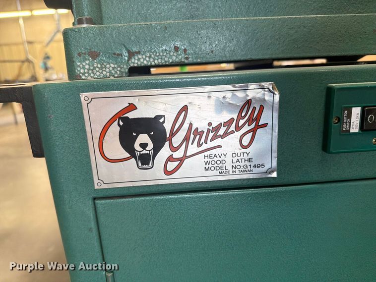 image for item EI7687 Grizzly G1495 wood lathe