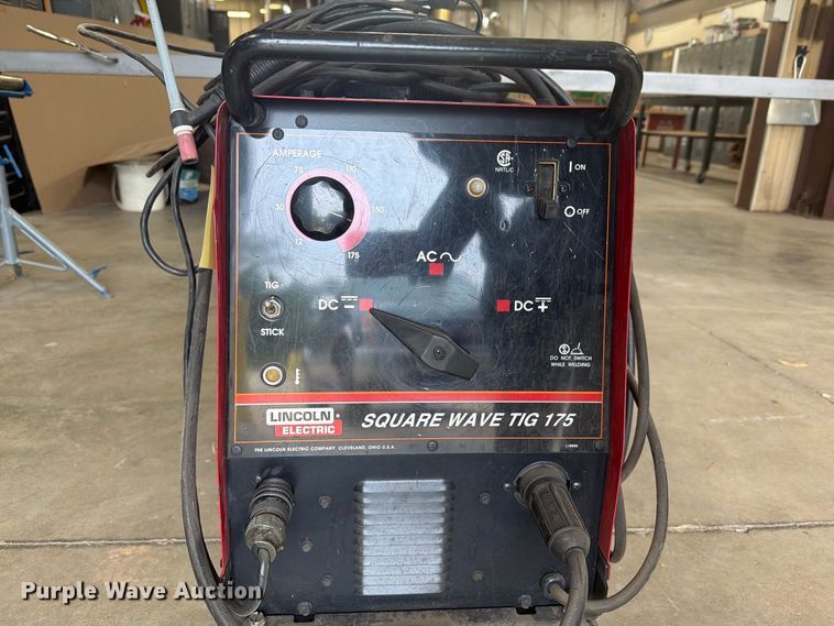 image for item EI7688 Lincoln Square Wave Tig 175 welder