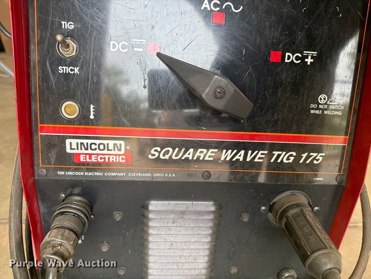 image for item EI7688 Lincoln Square Wave Tig 175 welder