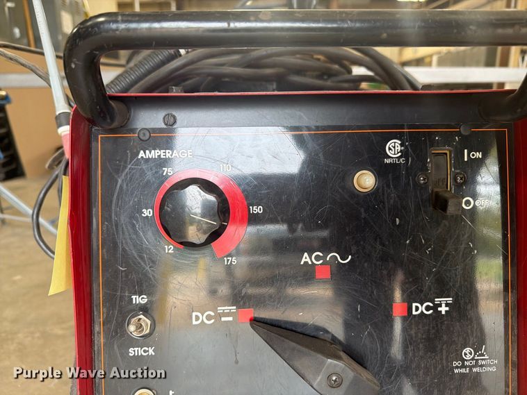 image for item EI7688 Lincoln Square Wave Tig 175 welder