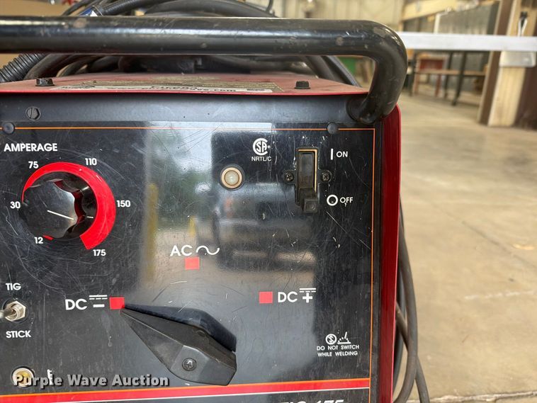 image for item EI7688 Lincoln Square Wave Tig 175 welder