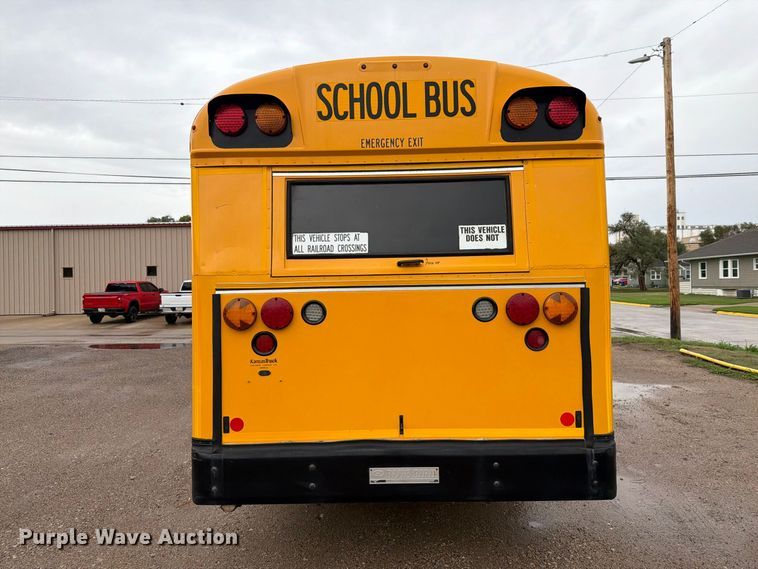 image for item EI7763 2015 Blue Bird All American school bus