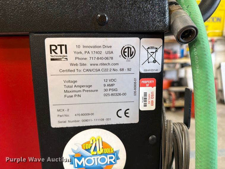image for item EI7764 RTI Technologies MCX-2 fluid exchange system
