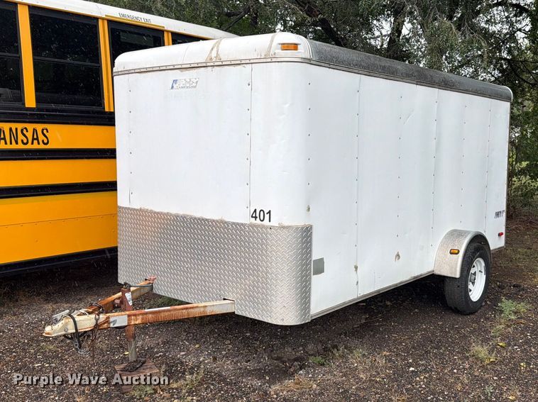 image for item EI7766 2002 Pace enclosed cargo trailer